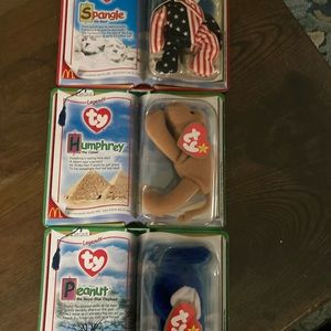 Set of Beanie Babies